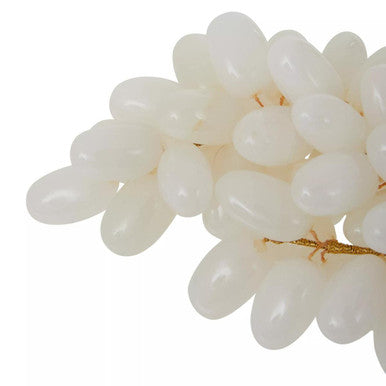 Oleena White Onyx Decorative Grapes