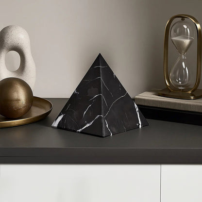 Salmo Marble Pyramid Ornament