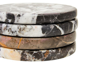 Salmo Set of 4 Marble Coasters