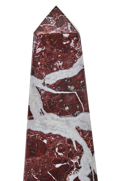 Salmo Small Red Marble Obelisk