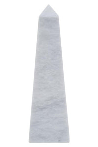 Salmo Small White Marble Obelisk