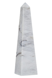 Salmo Large White Marble Obelisk