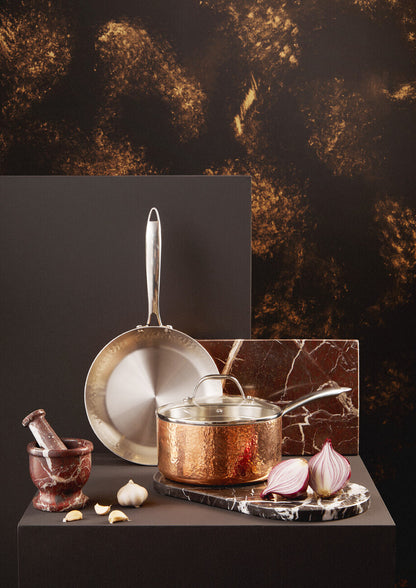 Salmo Oval Black Marble Serving Board