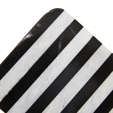 Soma Set of Four Square Striped Coasters