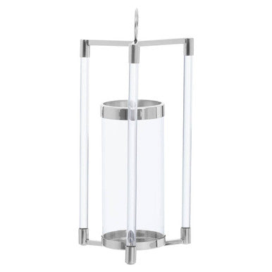 Franklin Large Silver Finish Lantern