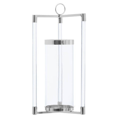 Franklin Large Silver Finish Lantern