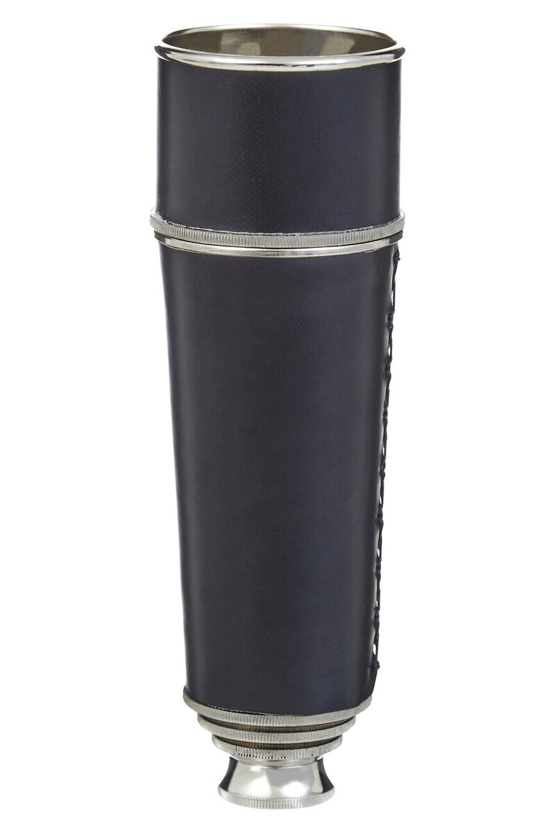 Churchill Black Leather Effect Telescope