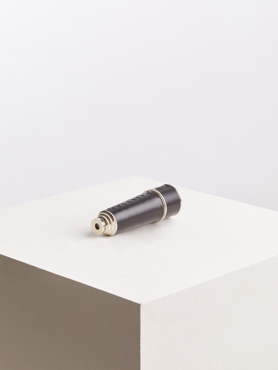 Churchill Black Leather Effect Telescope - Image 3