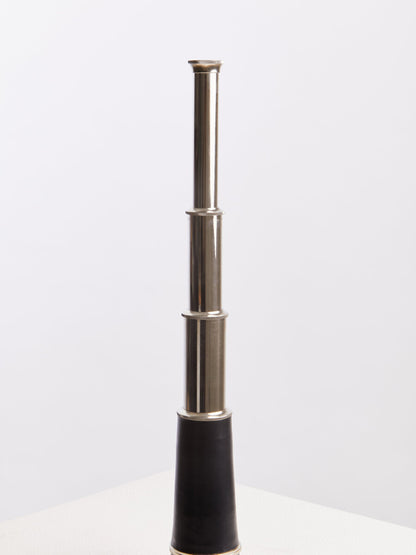 Churchill Black Leather Effect Telescope