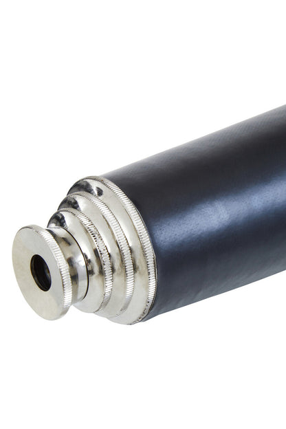 Churchill Black Leather Effect Telescope