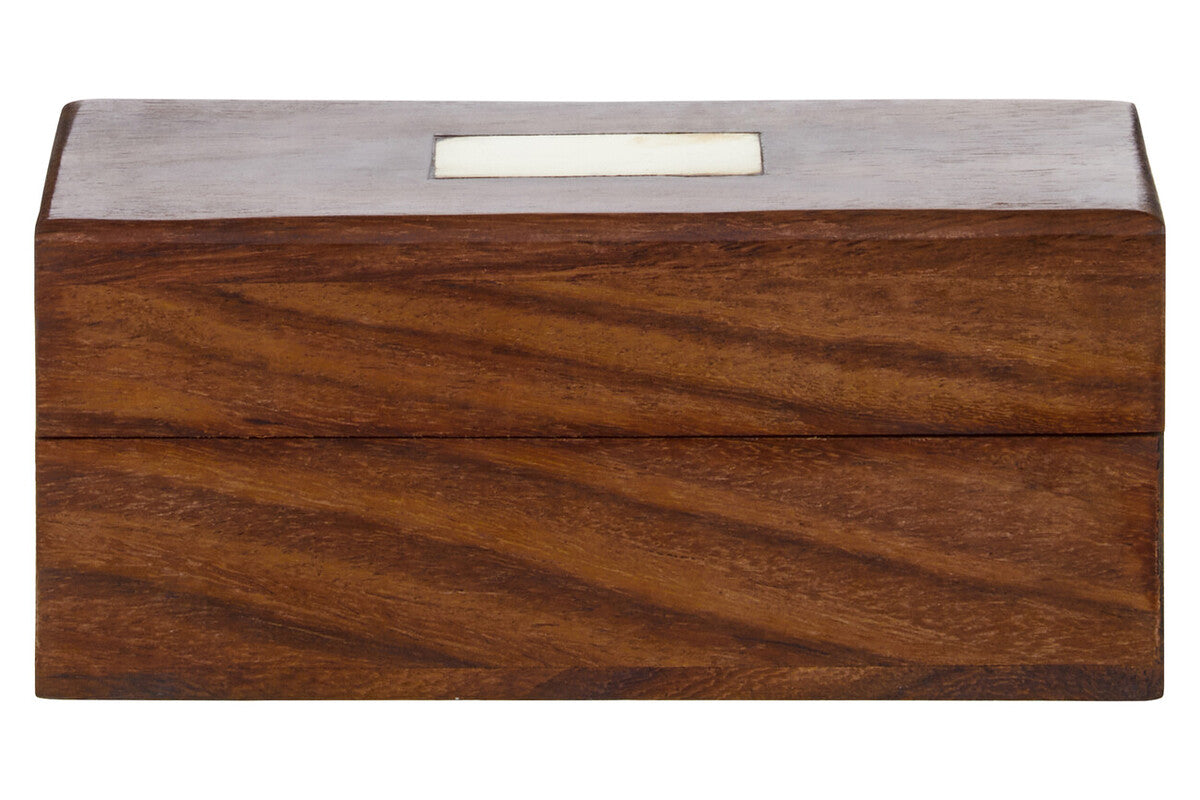 Churchill Brown Leather Effect Telescope with Box