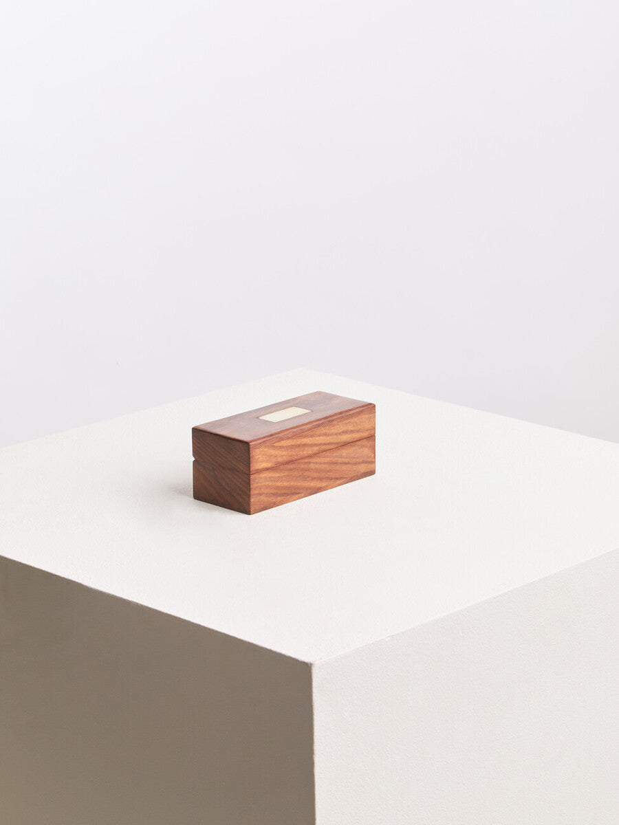 Churchill Brown Leather Effect Telescope with Box