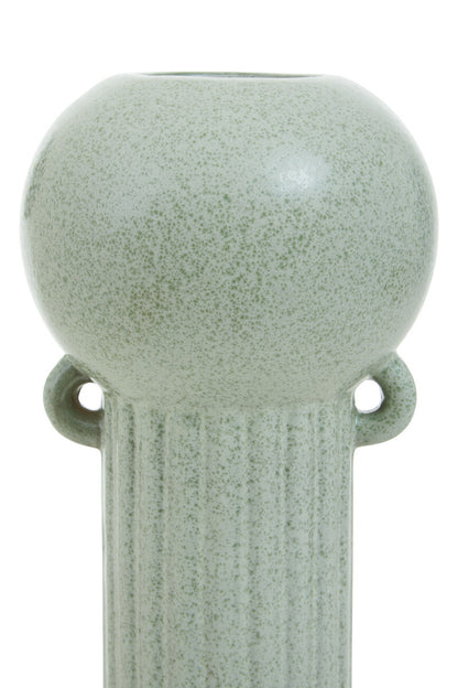 Calcita Large Green Stoneware Vase