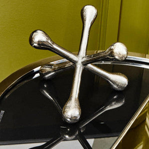 Prato Silver Finish Jack Sculpture