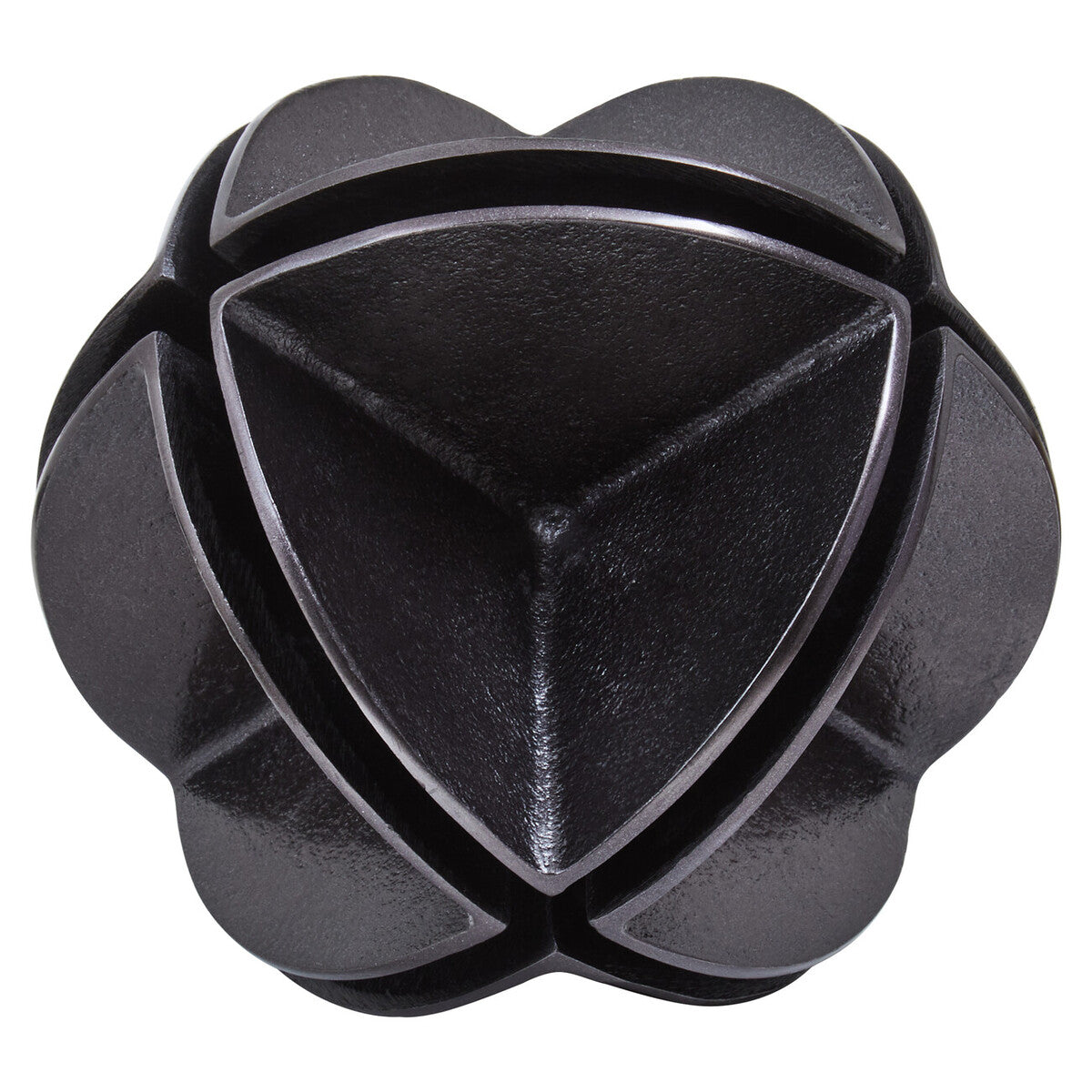 Prato Black Nickel Finish Sculpture