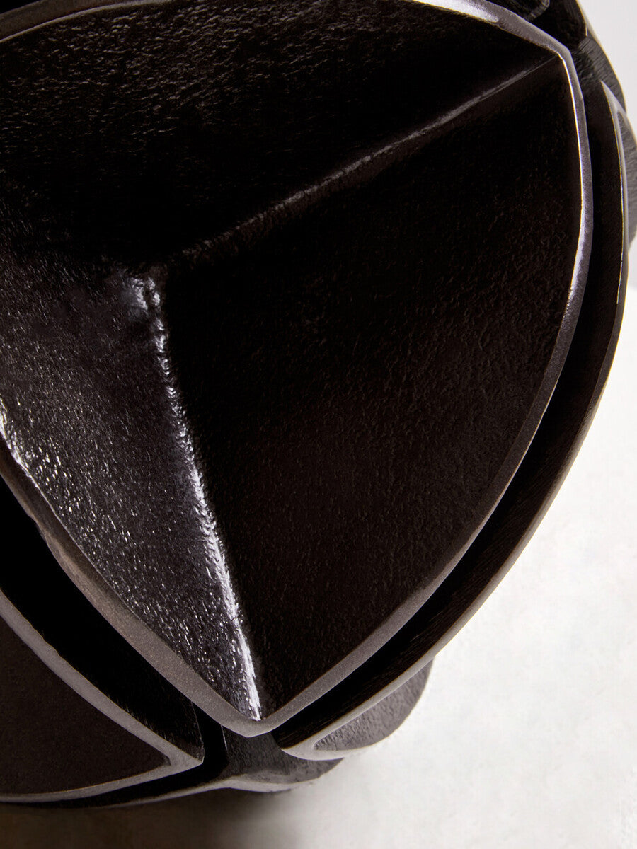 Prato Black Nickel Finish Sculpture