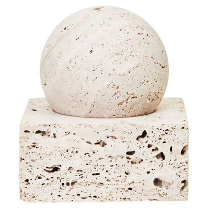 Tibor Travertine Sculpture