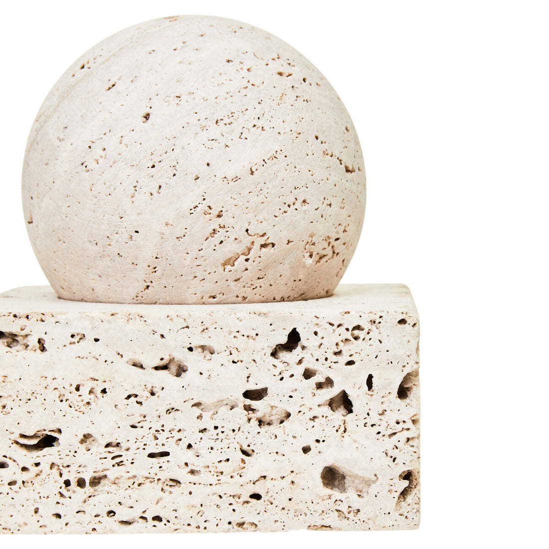 Tibor Travertine Sculpture