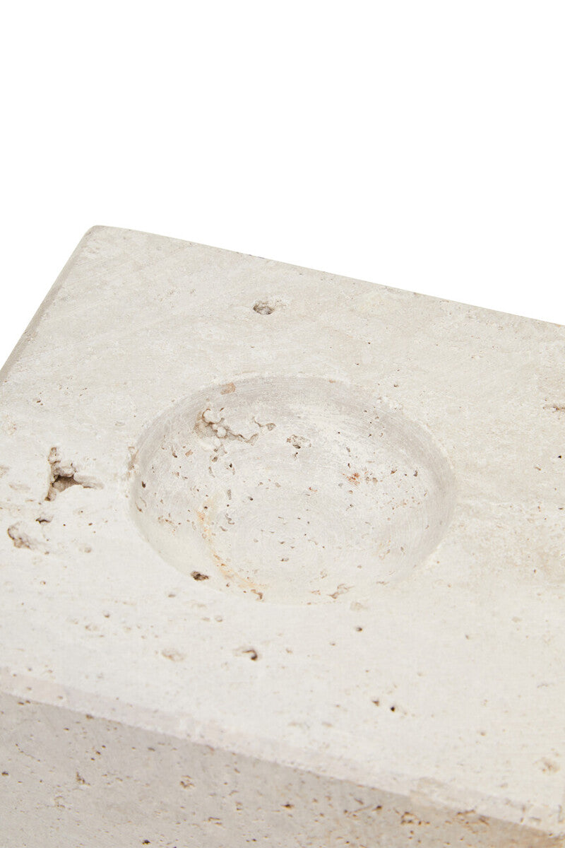 Tibor Travertine Sculpture