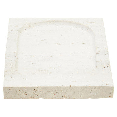 Tibor Travertine Rectangular Decorative Tray