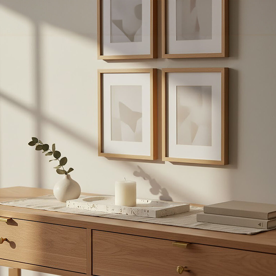 Tibor Travertine Rectangular Decorative Tray