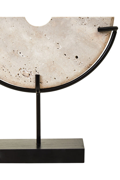 Tibor Travertine Small Sculpture