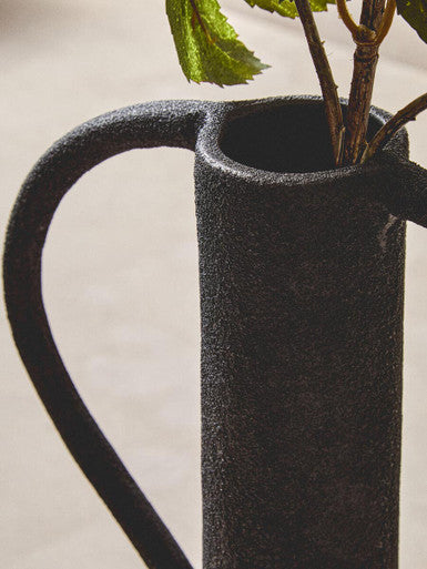 Deriva Large Textured Black Vase - Image 12