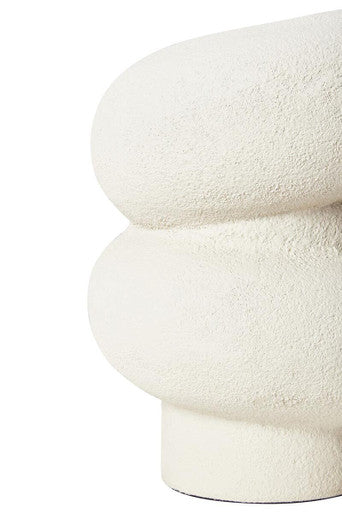 Dunas Small Textured White Bubble Vase - Image 13