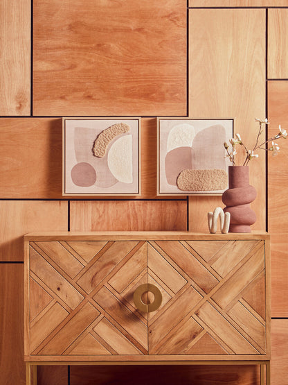 Dunas Large Textured Red Bubble Vase - Image 4