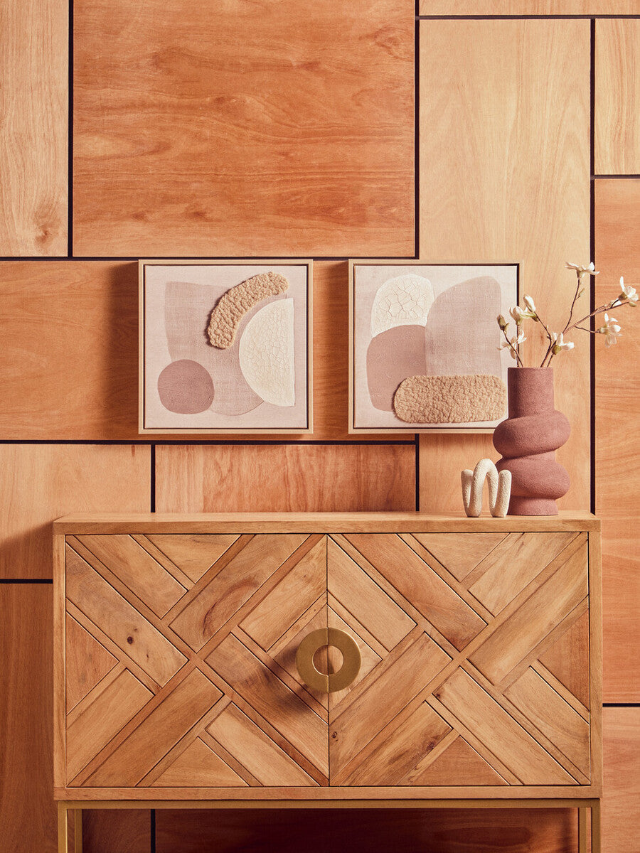 Dunas Small Textured White Loop Sculpture - Image 7