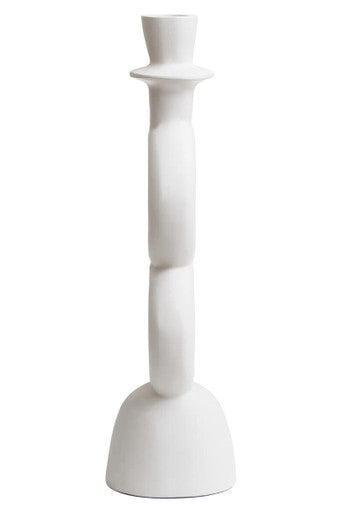 Hapax Large Cream Candle Holder