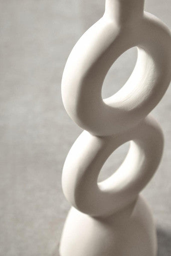 Hapax Large Cream Candle Holder - Image 8