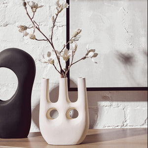 Hapax Large Cream Vase