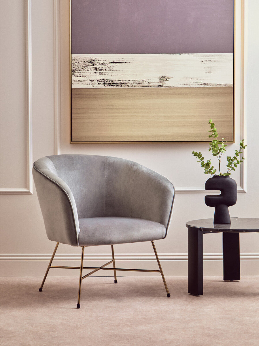 Hapax Abstract Small Black Vase