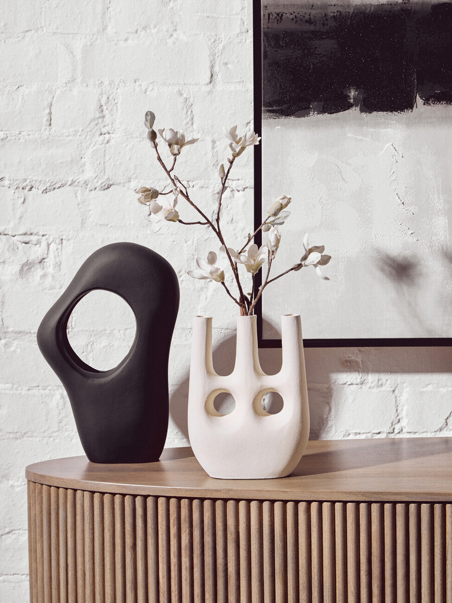 Hapax Abstract Black Sculpture