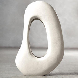 Hapax Abstract Cream Sculpture