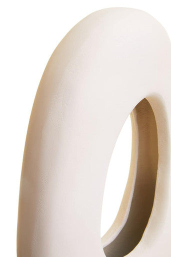 Hapax Abstract Cream Sculpture