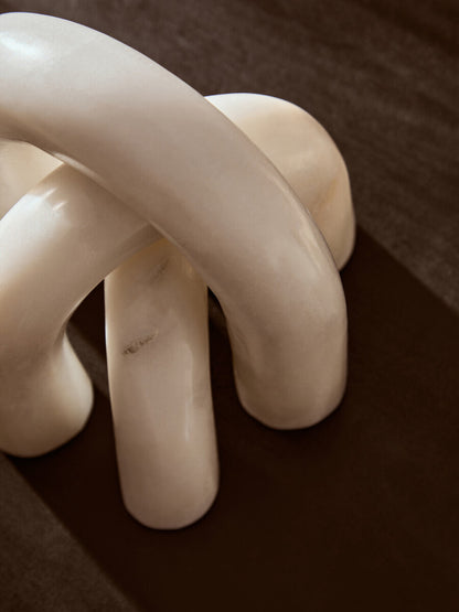 Nason White Marble Arch Decor Sculpture