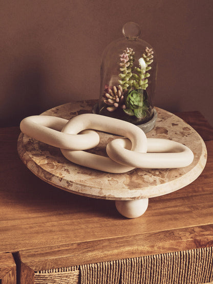 Santino Chocolate Marble Riser