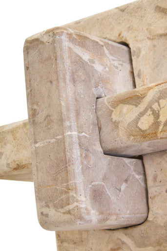 Santino Chocolate Marble Knot Sculpture