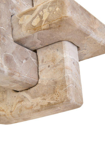 Santino Chocolate Marble Knot Sculpture