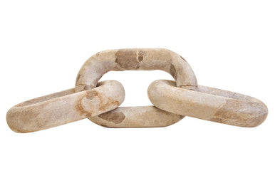 Santino Chocolate Marble Three Link Chain