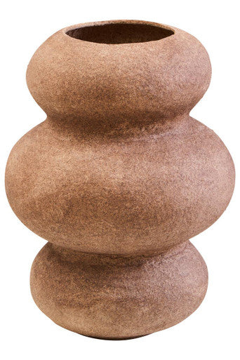 Sanai Cotton Mache And Coco Shell Bubble Vase