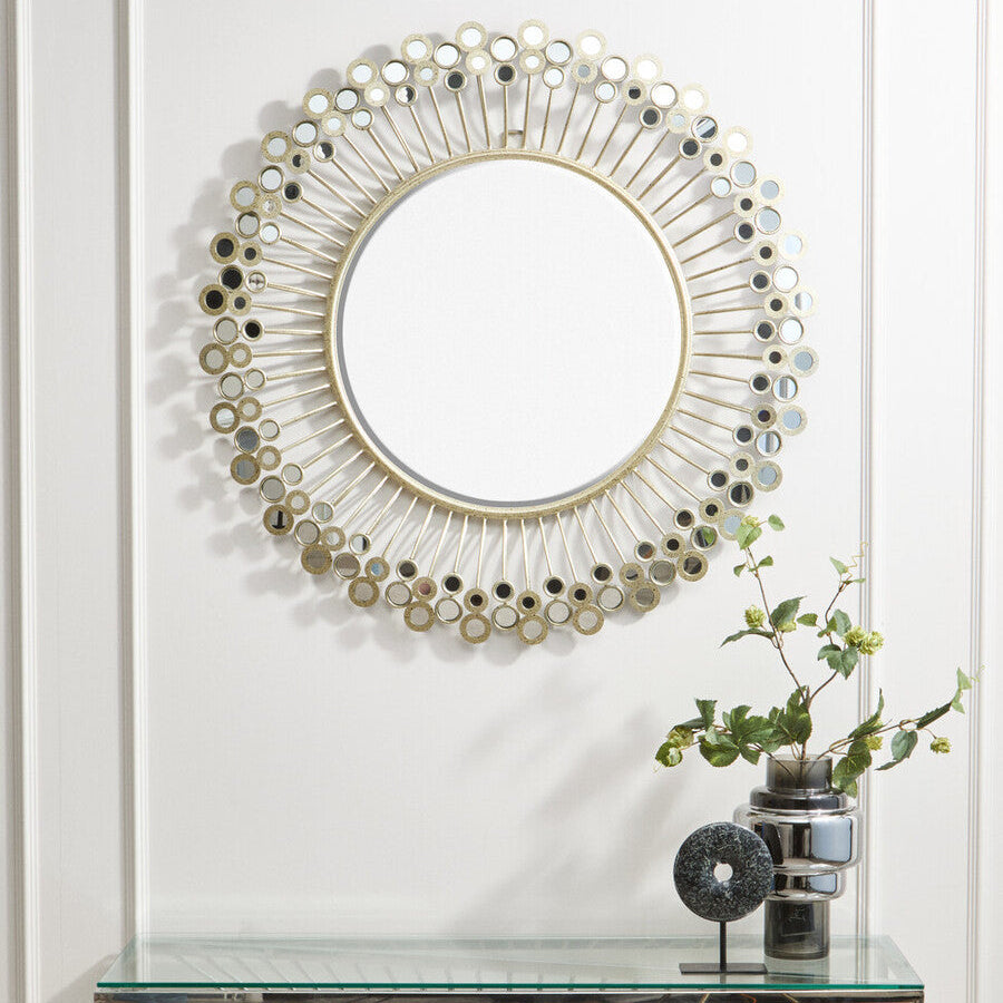 Salmo Small Black Marble Round Dia 20cm Disc Sculpture