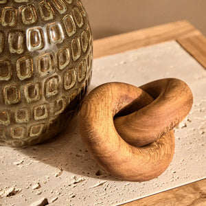 Brown Wood Small Knot Decor | Cato