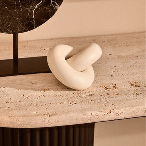 White Wood Small Knot Decor | Cato