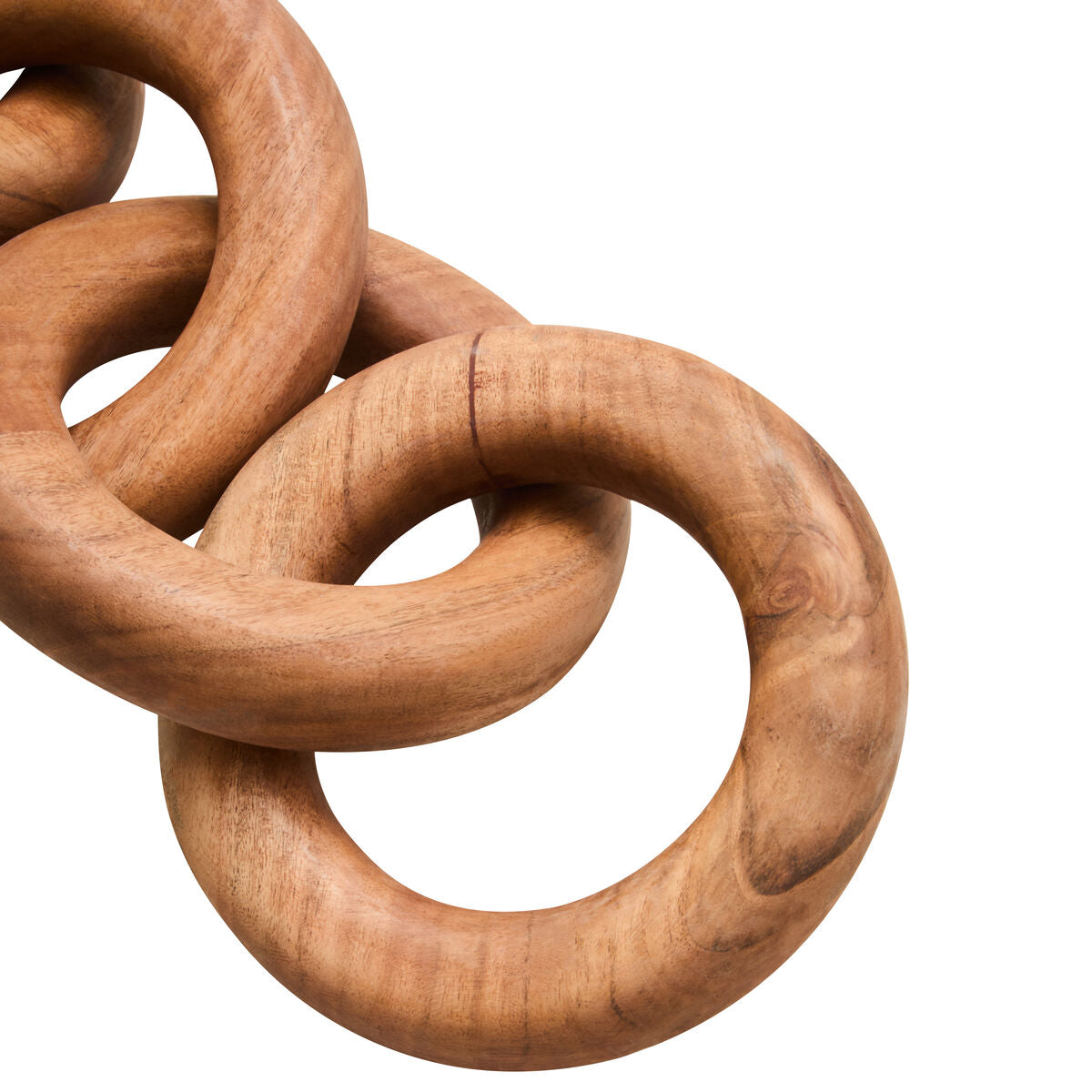 Cato Natural Wooden 5 Link Chain Decor