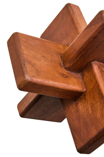 Cato Brown Wood Sculpture