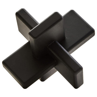 Cato Black Wood Sculpture