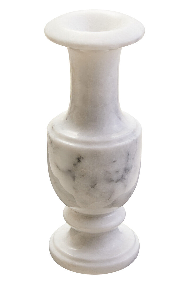 Zoro White Marble Vase